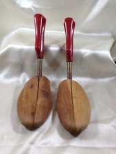 Men's Travel Tree Wooden Shoe Stretcher Forms Wood Rochester Vintage