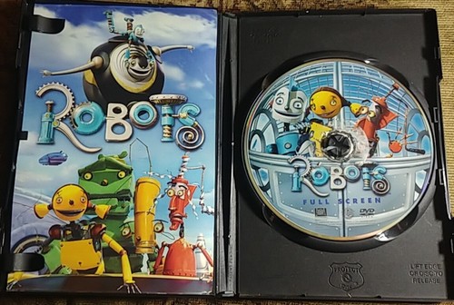 ROBOTS - Full Screen Edition Animation Dvd Movie -Ewan McGregor & Robin Williams - Picture 2 of 3