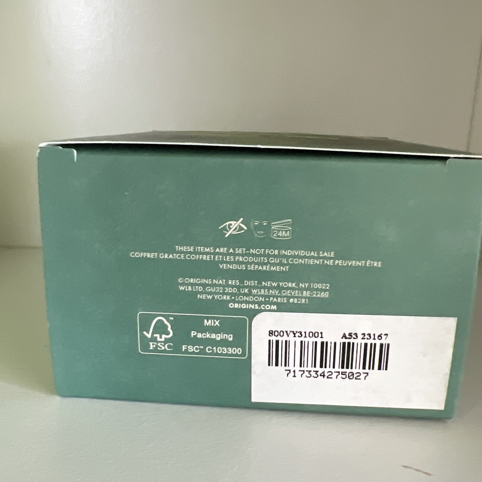 Origins Skincare Gifts To Treat Mini Trio Cleanser , Mask and Moisture NIB