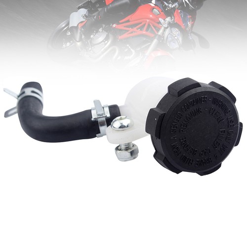 Motorcycle Rear Brake Clutch Master Cylinder Fluid Reservoir Oil Tank