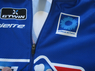 Maillot Cycliste Vintage Équipe De France Lapierre - Noret Taille XS, Homme