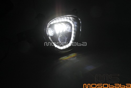 LED Headlight Head Lamp For Suzuki Boulevard M109R VZR1800 M90 VZ1500 2006-2019 - Picture 9 of 9