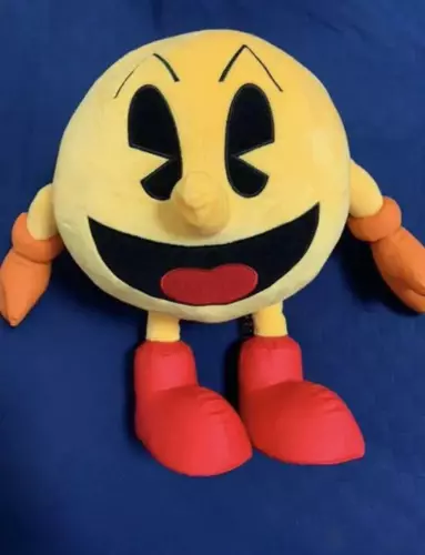 Pac-Man Standing pose GRANDE peluche 40 cm SK Japan Prize BANDAI NAMCO limited