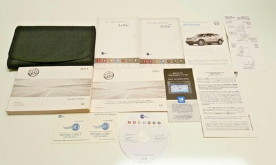 2011 BUICK ENCLAVE OWNERS MANUAL OPERATERS USER GUIDE 2XL 1XL CX AWD