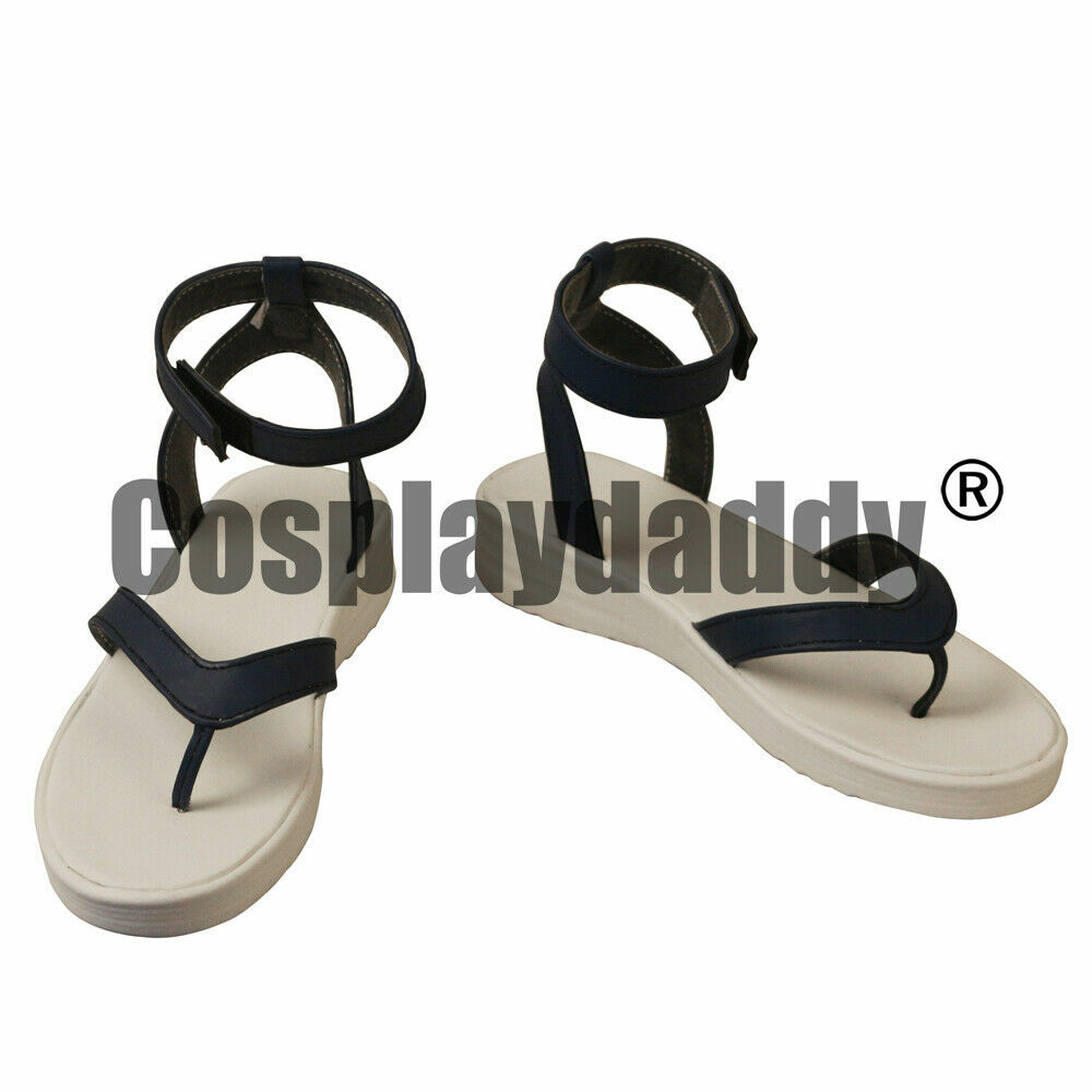 Kisatsutai Water Hashira Giyu Tomioka Anime Cosplay Sandals Zori Shoes S008  | eBay