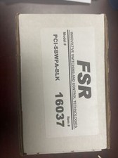 FSR CI-5BWPA-BLK Audio Decora Wall Plate Interface - New