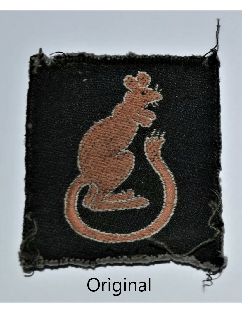 Premium WW2 British Insignia, Right Facing, Desert Rats, 7th Armoured ...
