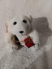 coca cola polar bear plush 1993