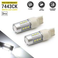 7443 7440 Ck Srck Led White Hi-power Bulbs Reverse Brake Tail Stop Drl Lights 7443 7440 Ck Srck Led White Hi-power Bulbs Reverse Brake Tail Stop Drl Lights