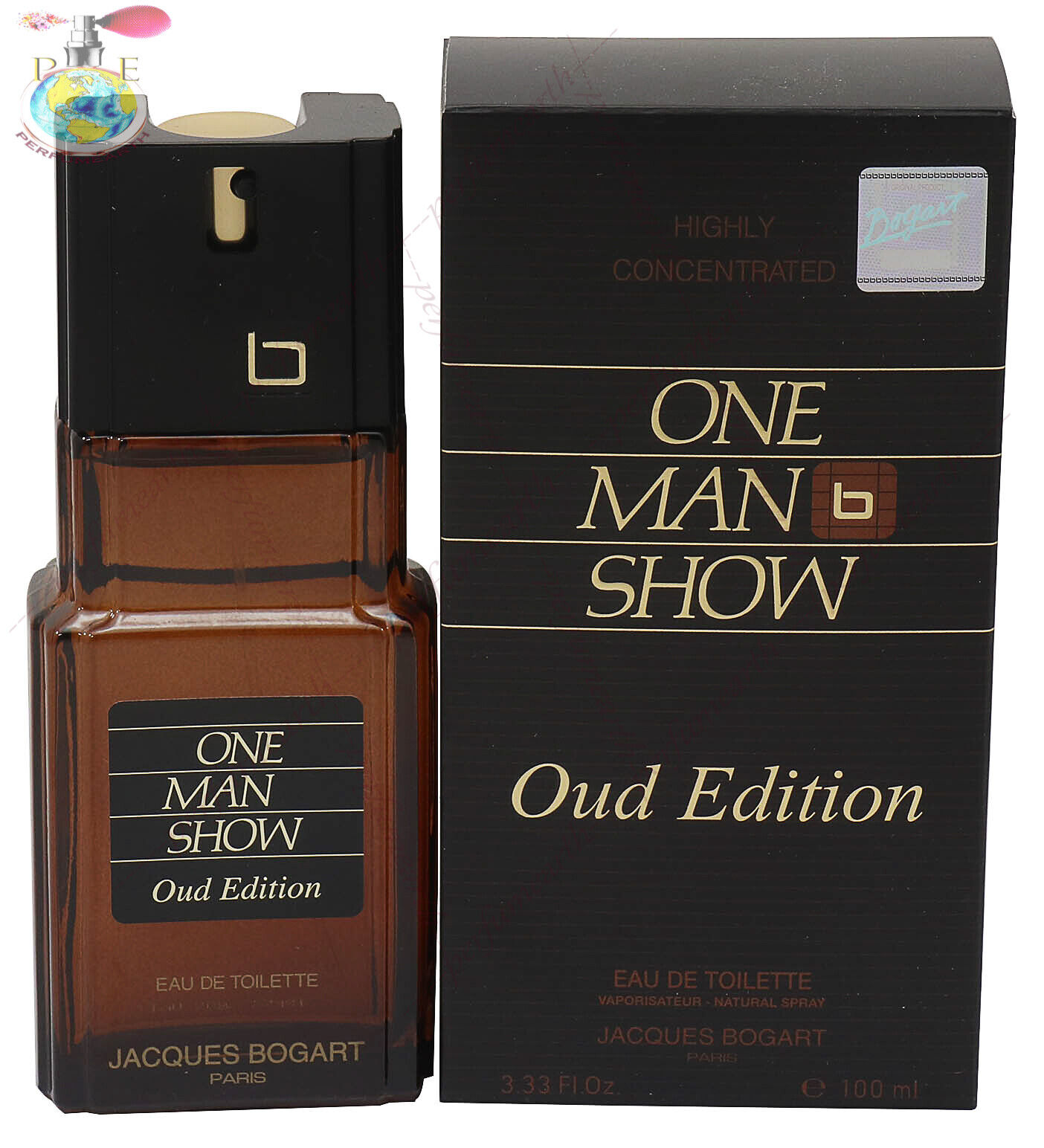 ONE MAN SHOW OUD 3.3 / 3.4 OZ EDT SPRAY FOR MEN BY JACQUES BOGART NEW IN BOX