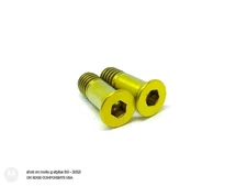 M5 Titanium Rear Derailleur Jockey Wheel Pulley Bolts For Sram Shimano TRP