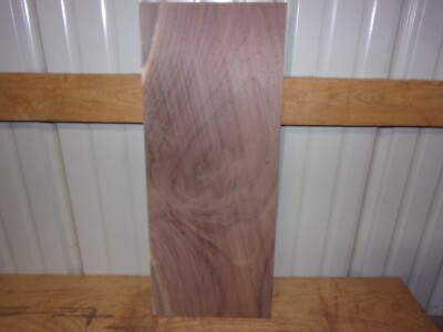1 PC WALNUT LUMBER WOOD KILN DRIED BOARD 23 5/8''X 9 3/4''X 3/8''  653L CLEAR FLAT