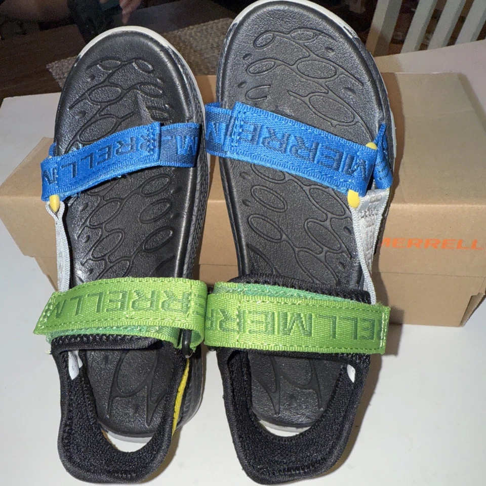 MERRELL. KAHUNA WEB/NEGRO/MULTI NIÑOS Talla 01M Foto 3 de 4
