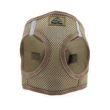 American River Solid Ultra Choke Free Dog Harness - Fossil Brown XXS