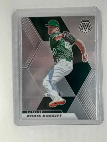 Chris Bassitt 2021 Mosaic Baseball -  #95  - Oakland Athletics