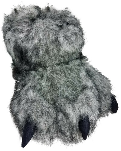 Halloween weiche Werwolf pelzige Monster Schläfer Schuhe Kinder Jungen Mädchen M/L 3-10 - Bild 2 von 9