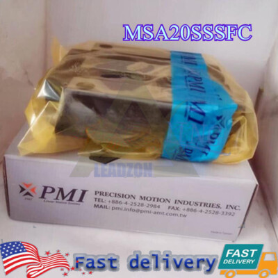 1pcs New PMI MSA20SSSFC slider Guide rail sliding block Fast ship