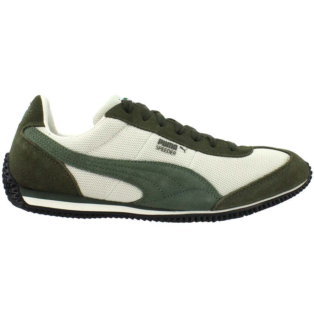 Puma Mens Speeder Mesh Athletic \u0026 Sneakers 6 Green;white