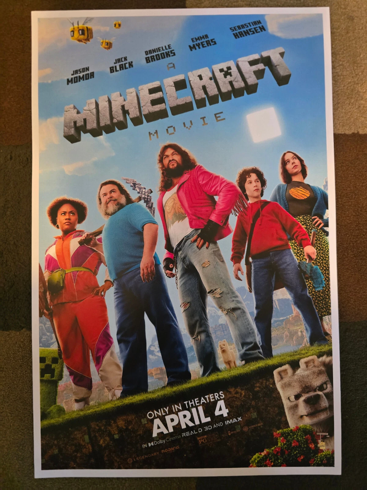 A Minecraft Movie Collector's Poster Print