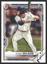Ethan Wilson #BD-140 2021 Bowman Draft Philadelphia Phillies