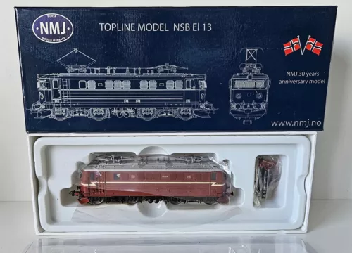 NMJ  NSB E-Lok EL 13. 2138, V2 altes Design, Spur H0, Digital DCC