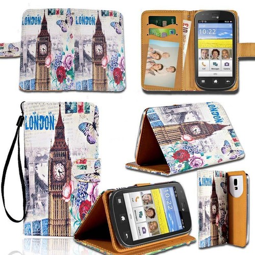 Flip Leather Smart Stand Wallet Cover Case For Various Doro SmartPhones - Picture 18 of 19