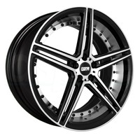 One 22x9 Str 620 5x114.3 35 Black Machined Face Wheel Rim on sale One 22x9 Str 620 5x114.3 35 Black Machined Face Wheel Rim on sale