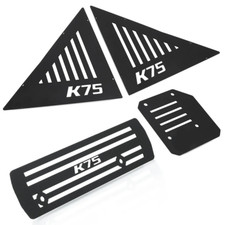 SET of  covers triangle + ignition coil + injector cover  black with  LOGO K75