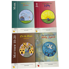 4 vol. SIX WEEKS WITH THE BIBLE series lot by Kevin Perrotta ; Mark Jesus Spirit