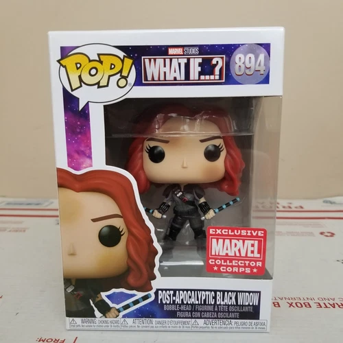 Funko Pop Post Apocalyptic Black Widow 894 Marvel Collectors Corp What If