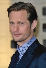 Alexander Skarsgard autograph signed 20x30 cm picture 