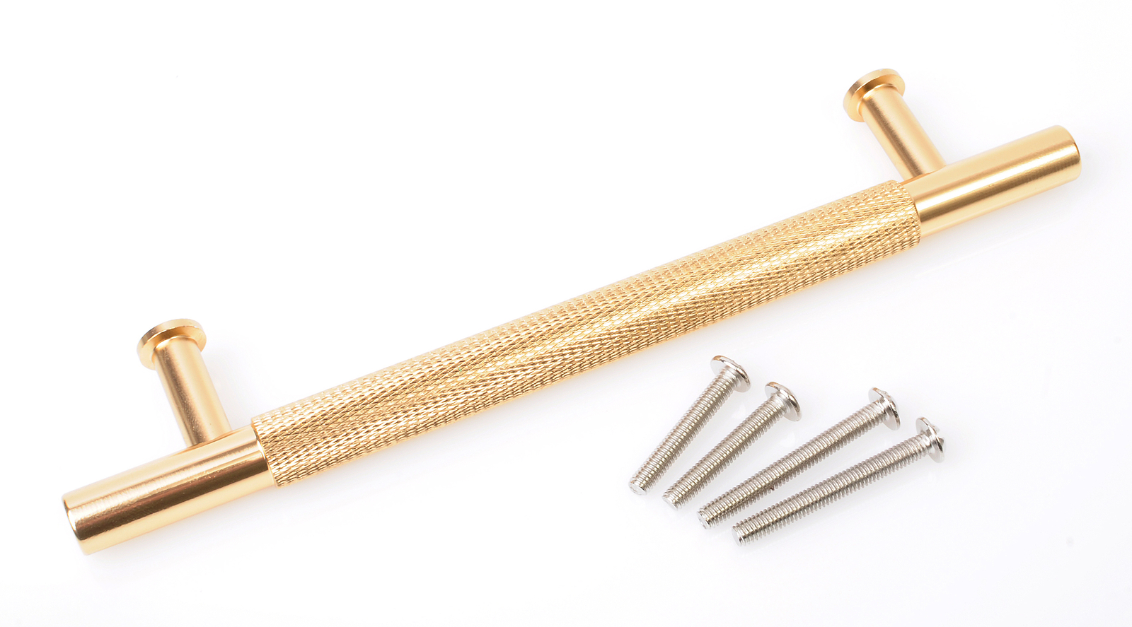 Door Handles Kitchen Cabinet Drawer Cupboard Premium Knurled T Bar Handle - Picture 7 of 13