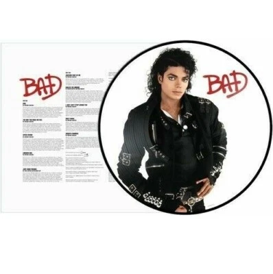 MICHAEL JACKSON - BAD - LP Picture Disc VINYL NEW ALBUM - image 1 of 4