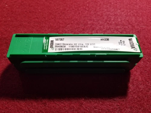 10pc WIDIA 3540929 SEPARATOR  X2 ULTRA CARBIDE GROOVING INSERTS