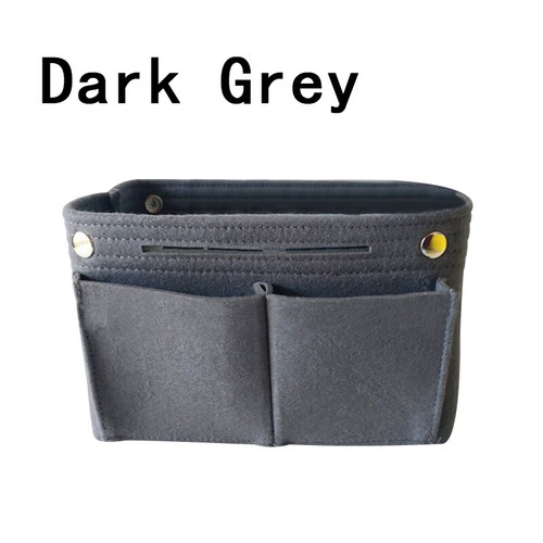 Women Handbag Organizer Purse Insert Bag Felt Fabric Storage Pouch Case Decor - Picture 16 of 22