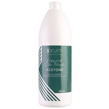 Kumi Acetone 1 Ltr 100% Pure Acetone Dissolve Nail Glue & Acrylic Nail Tips UV