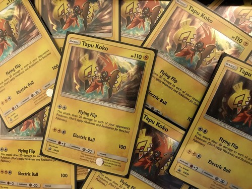 10 x Tapu Koko SM30 Holo Sun & Moon Promo Pokemon Card ~ NM/Mint
