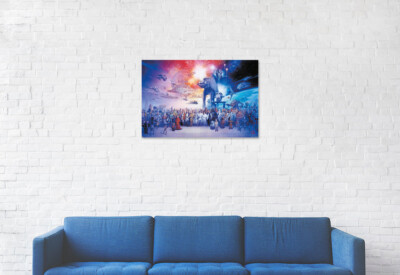 Star Wars Movie Poster Set - All 6 Episodes (24x36 Inches Each), Unframed Reproduction Prints 2 thumbnail image