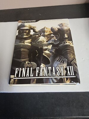 Final Fantasy XII 12 Limited Edition Strategy Guide & Art Book Good ...