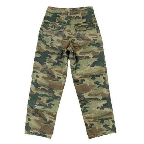 New Without Tags Free People Remy Cropped Camo High Rise Jeans sz 25 - Picture 3 of 9