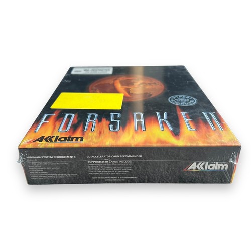 Forsaken Big Box PC Game Brand New And Sealed Vintage Rare Acclaim 1997 - Picture 4 of 13