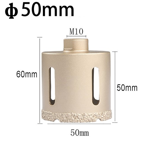 M10 Dry Wet Diamond Holesaw 6mm-60mm Porcelain Ceramic Marble Granite Tile Drill - Picture 20 of 22