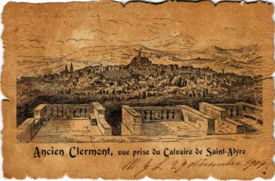 Carte Postale Ancienne CPA St-Alyre – Vue Générale