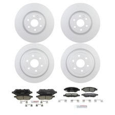Front Rear Bosch Disc Brake Rotor Kit For 201...
