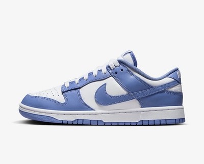 Nike Dunk Low Polar Blue Size 8 DV0833-400 Sneakers Shoes White