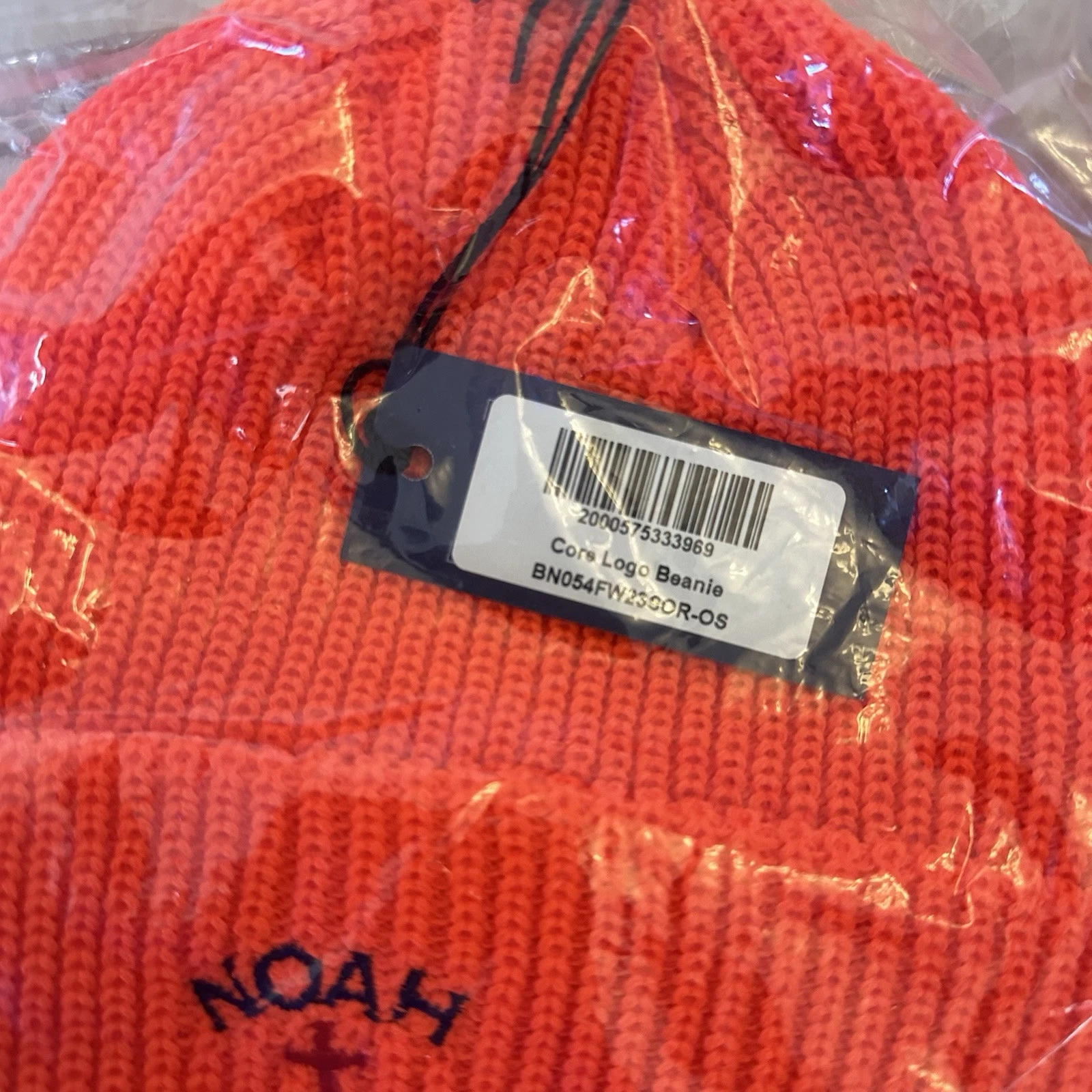 Noah Core Logo Beanie Flame New