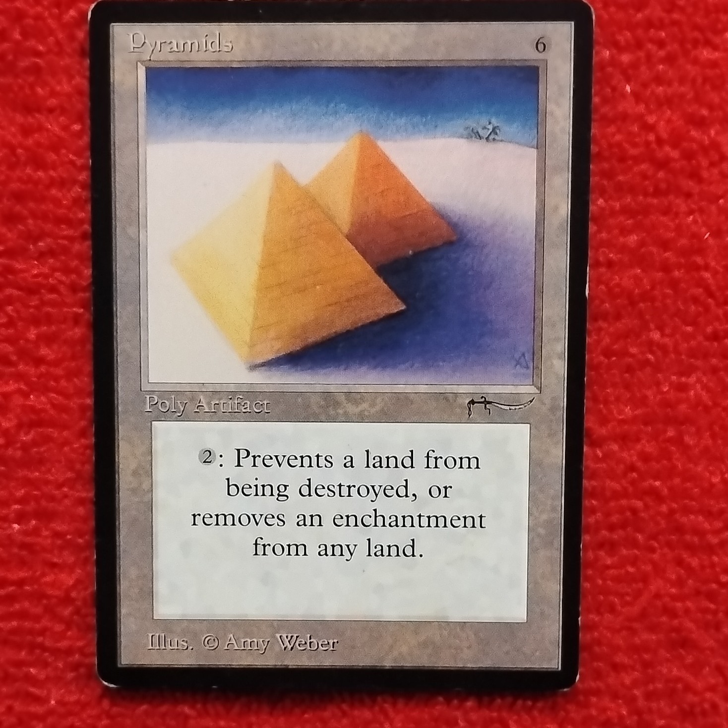 Magic: The Gathering Pyramids Artifact Arabian Nights Regular