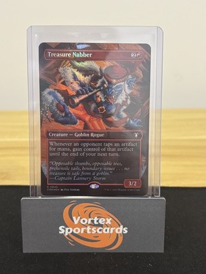 Treasure Nabber Commander Masters Borderless Foil