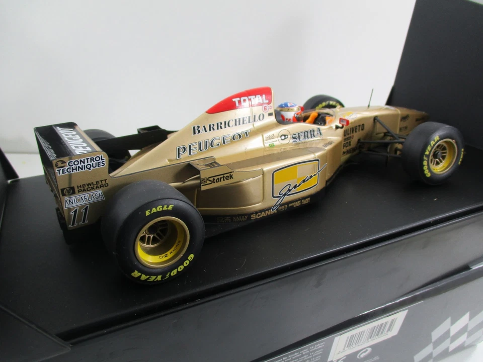 180960011- JORDAN PEUGEOT 196 #11 R.Barrichello 1996 MINICHAMPS 1/18 - Photo 4/4
