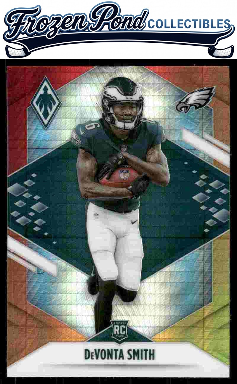 DeVonta Smith Panini Phoenix #107 Fire Burst